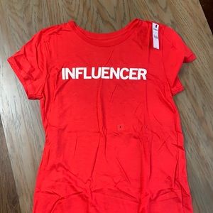 EXPRESS Graphic Tee INFLUENCER Shirt